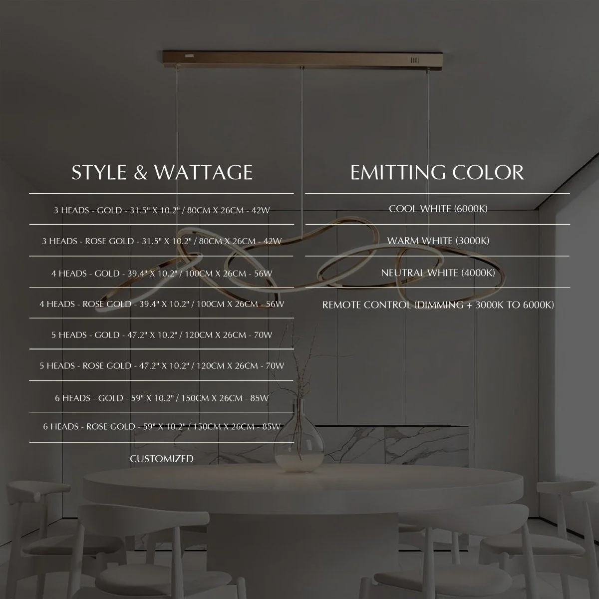 Astratta Chandelier - Image 10