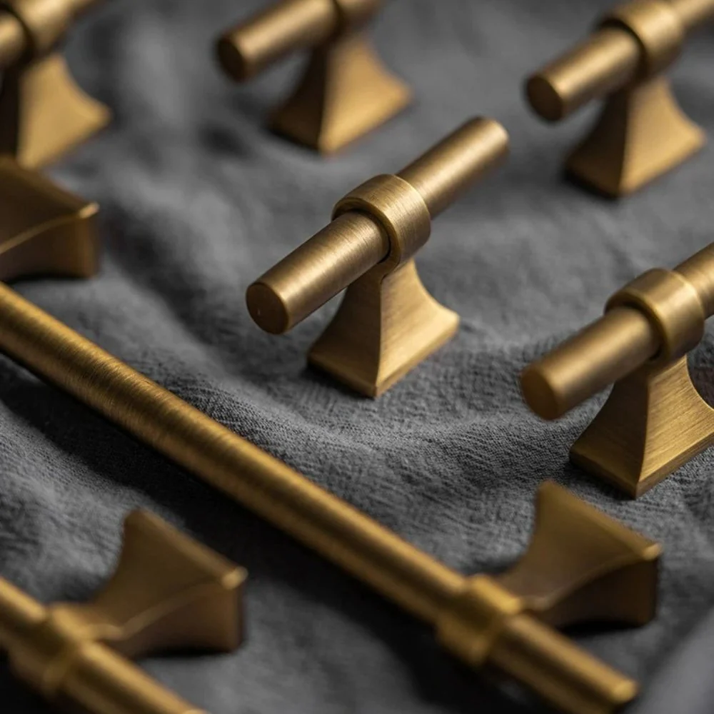 Atiq Brass Knob & Pull Bar - Image 7