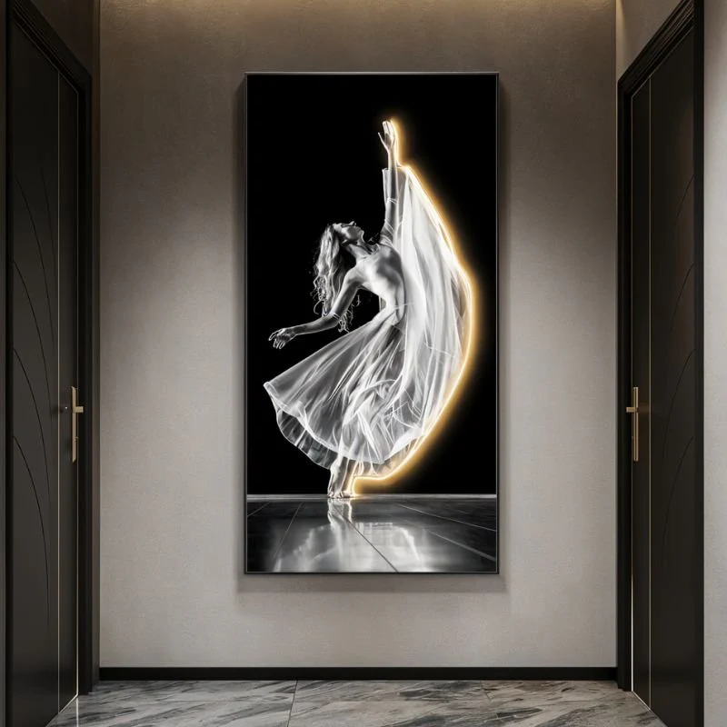 Ballet Lines Illuminated Art - Image 8