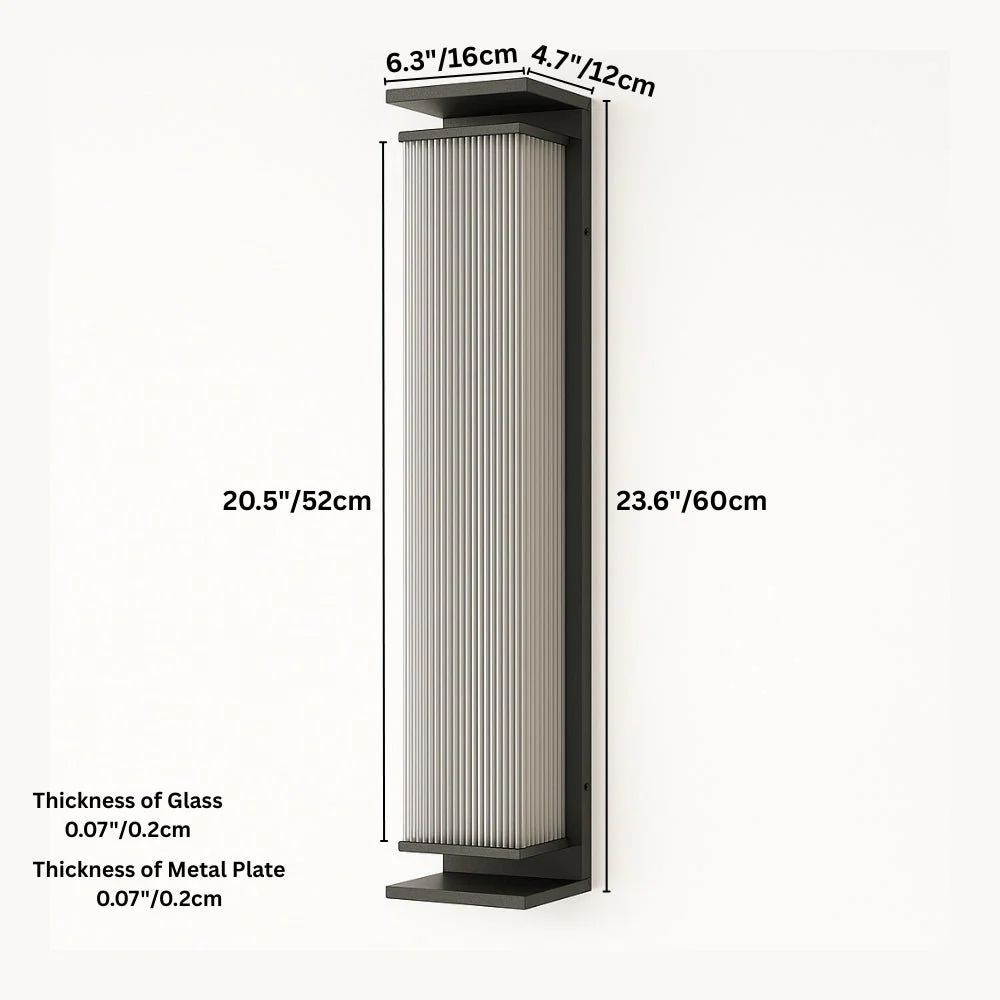 Baraq Outdoor Wall Lamp - Image 11