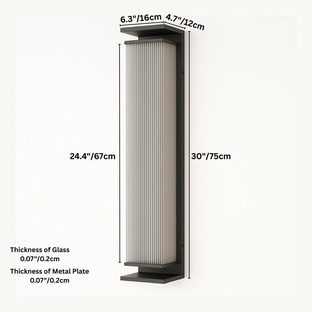Baraq Outdoor Wall Lamp - Image 12