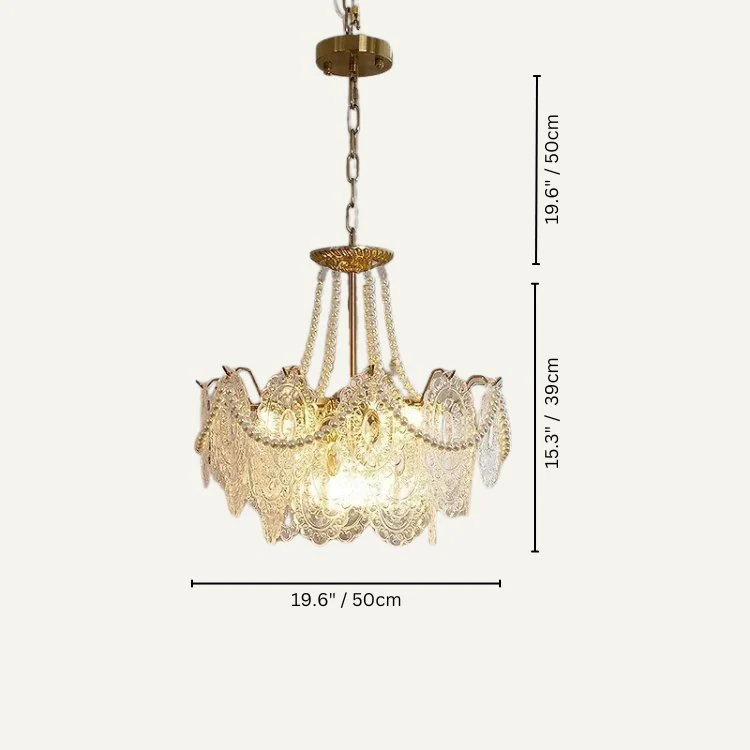 Bariq Glass Chandelier - Image 10