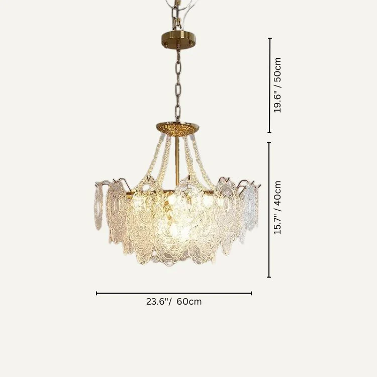 Bariq Glass Chandelier - Image 11