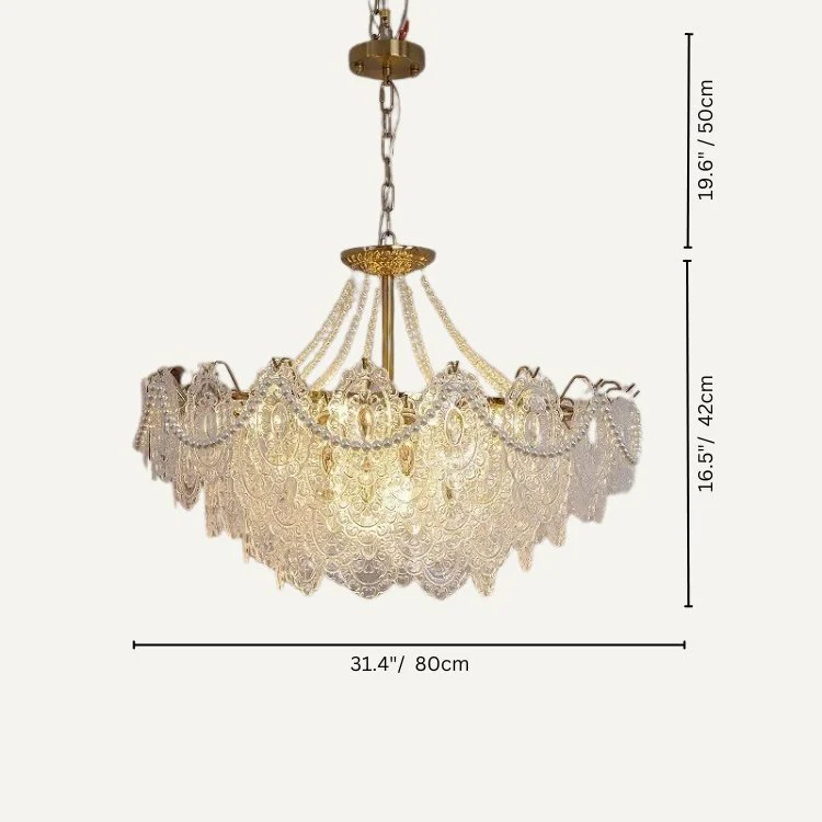 Bariq Glass Chandelier - Image 14