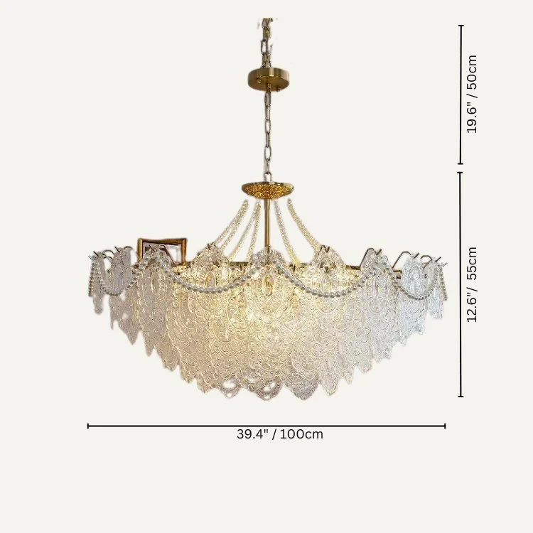Bariq Glass Chandelier - Image 16