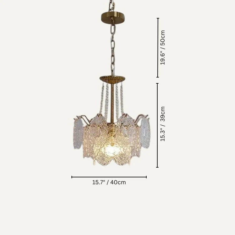 Bariq Glass Chandelier - Image 8