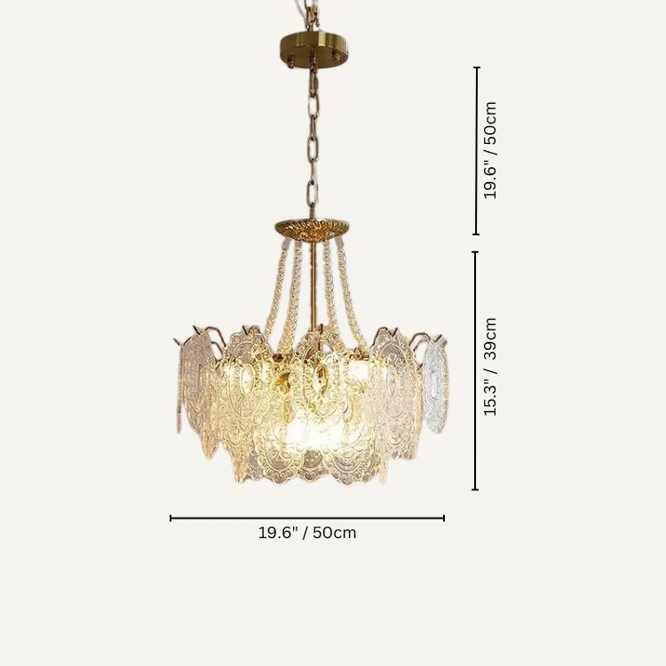 Bariq Glass Chandelier - Image 9