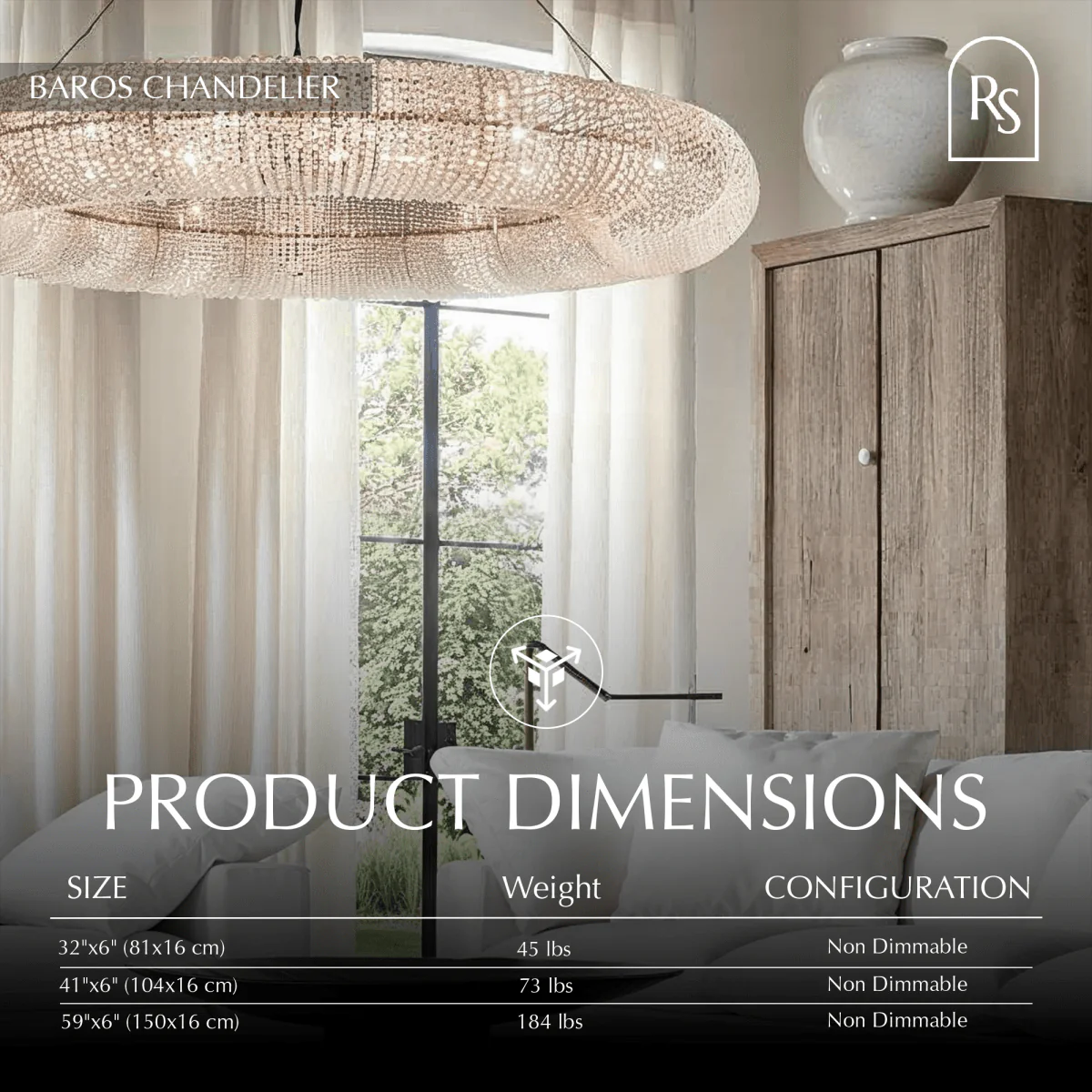 Baros Chandelier - Image 8