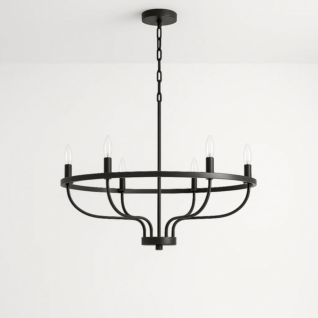 Basit Metal Chandelier