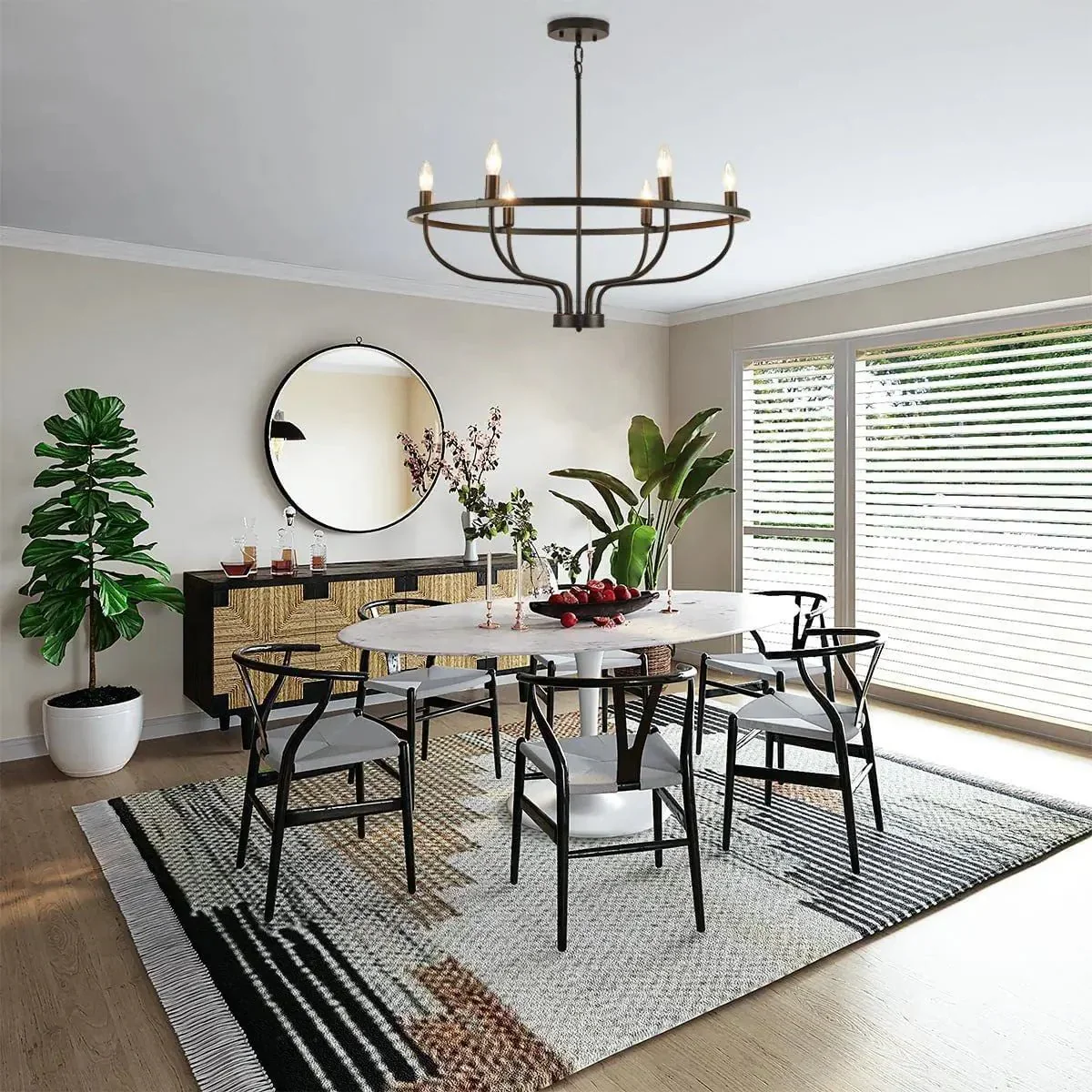 Basit Metal Chandelier - Image 10