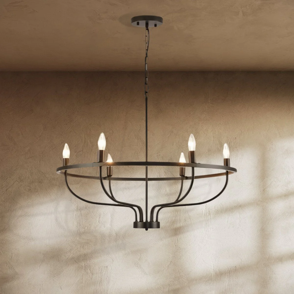 Basit Metal Chandelier - Image 3