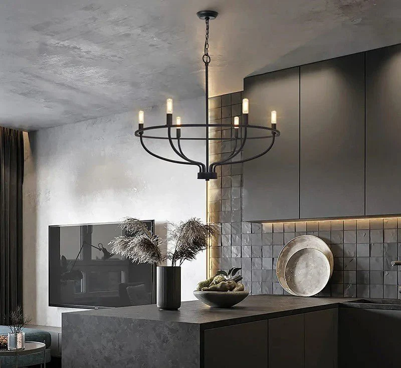 Basit Metal Chandelier - Image 6
