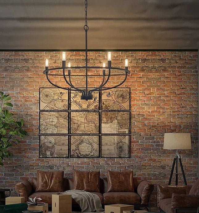 Basit Metal Chandelier - Image 7