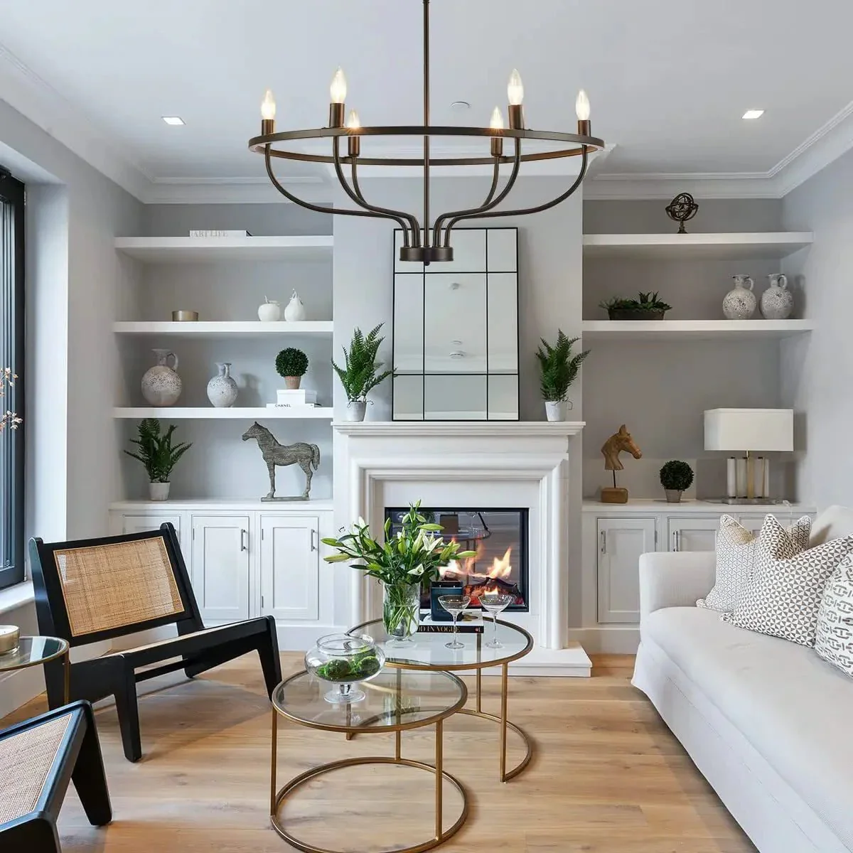 Basit Metal Chandelier - Image 9