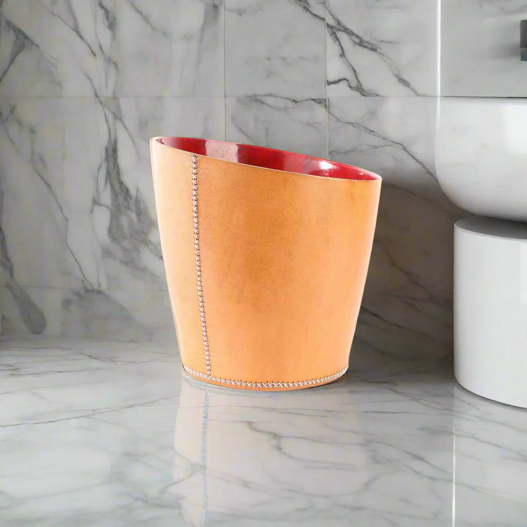 Basurero | Leather Wastebasket - Image 5