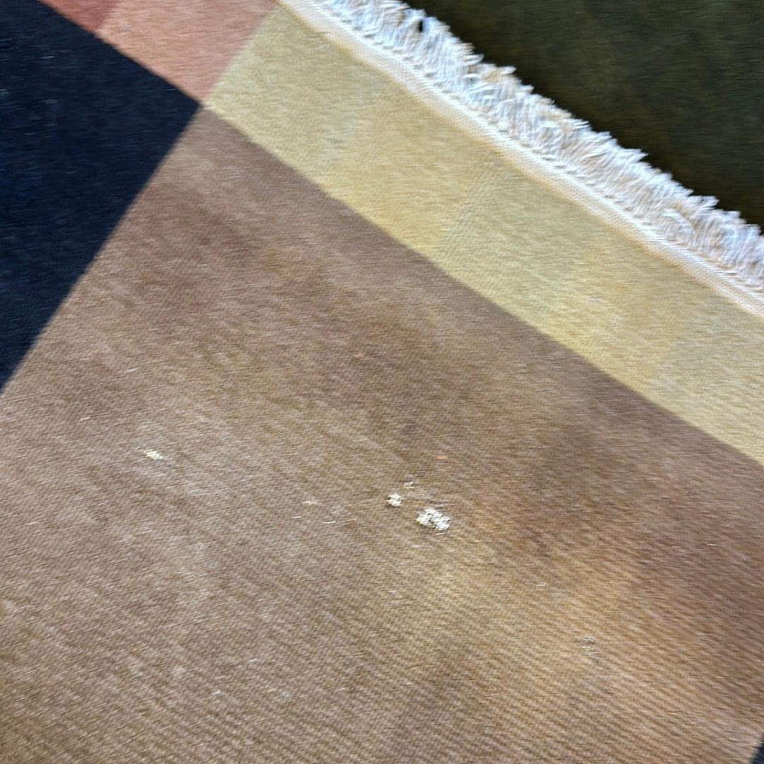 Beautifull Hand Knotted Abstract Area Rug 6’ x 9’ - Image 7