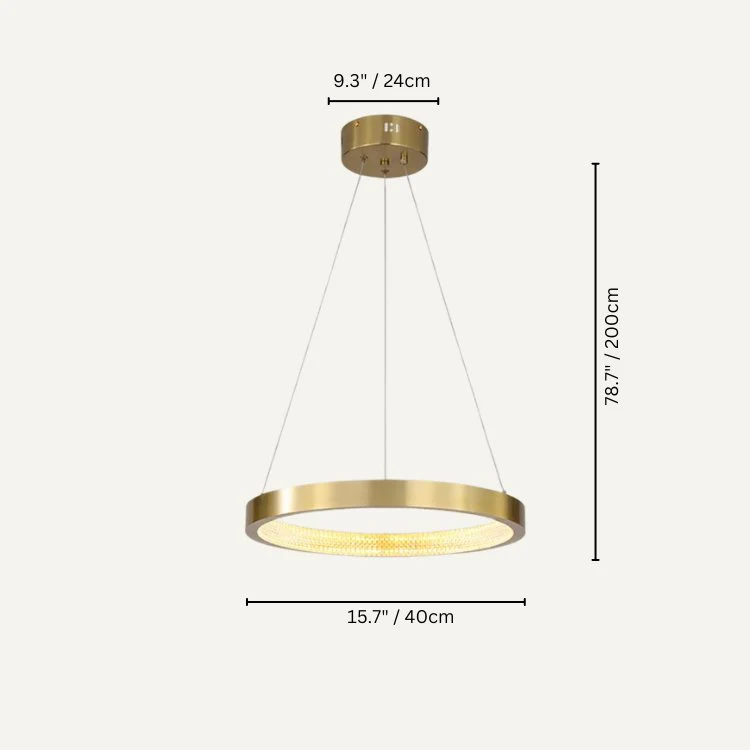 Beorht Round Chandelier - Image 7