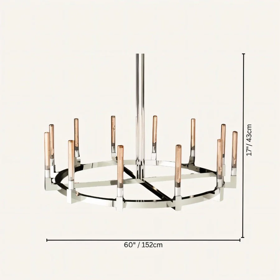 Birta Round Chandelier - Image 14