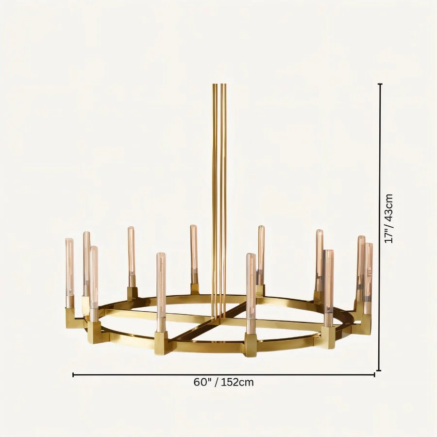 Birta Round Chandelier - Image 16