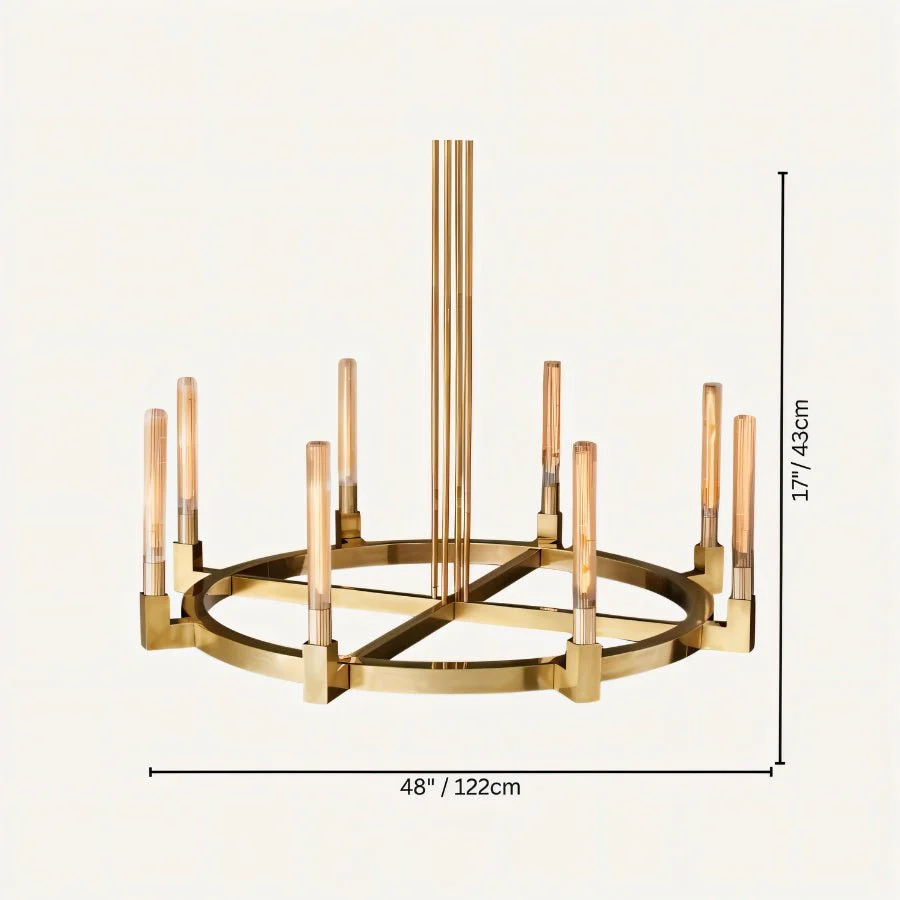 Birta Round Chandelier - Image 19