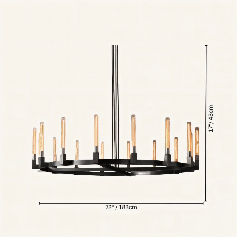 Birta Round Chandelier - Image 9