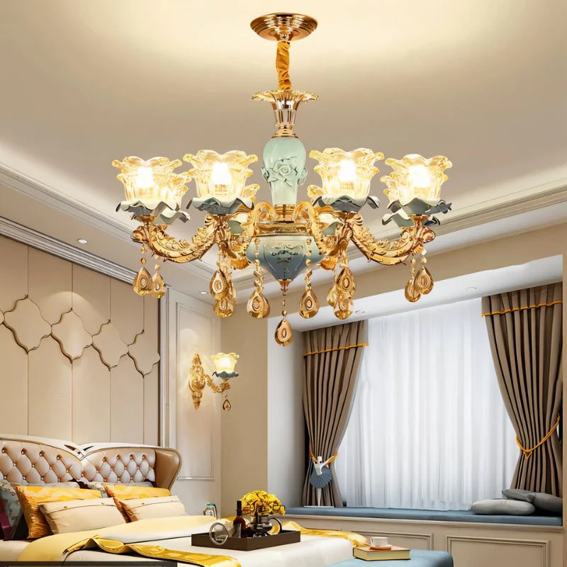 Blanche Chandelier - Blue - Image 2