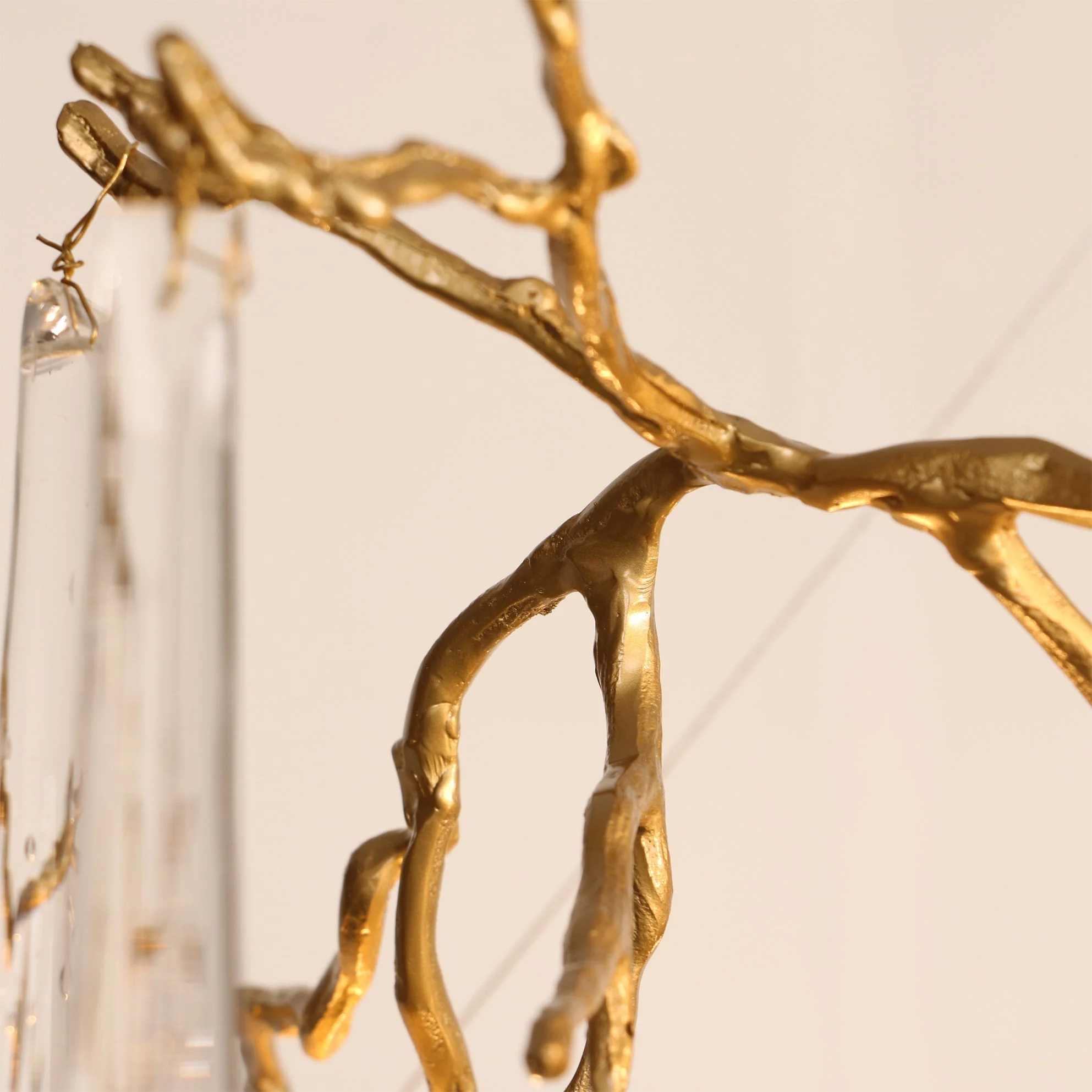 Branchs Brass Chandelier - Image 17