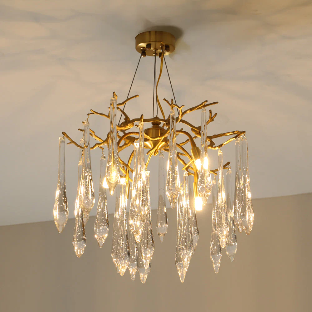 Branchs Brass Chandelier - Image 20