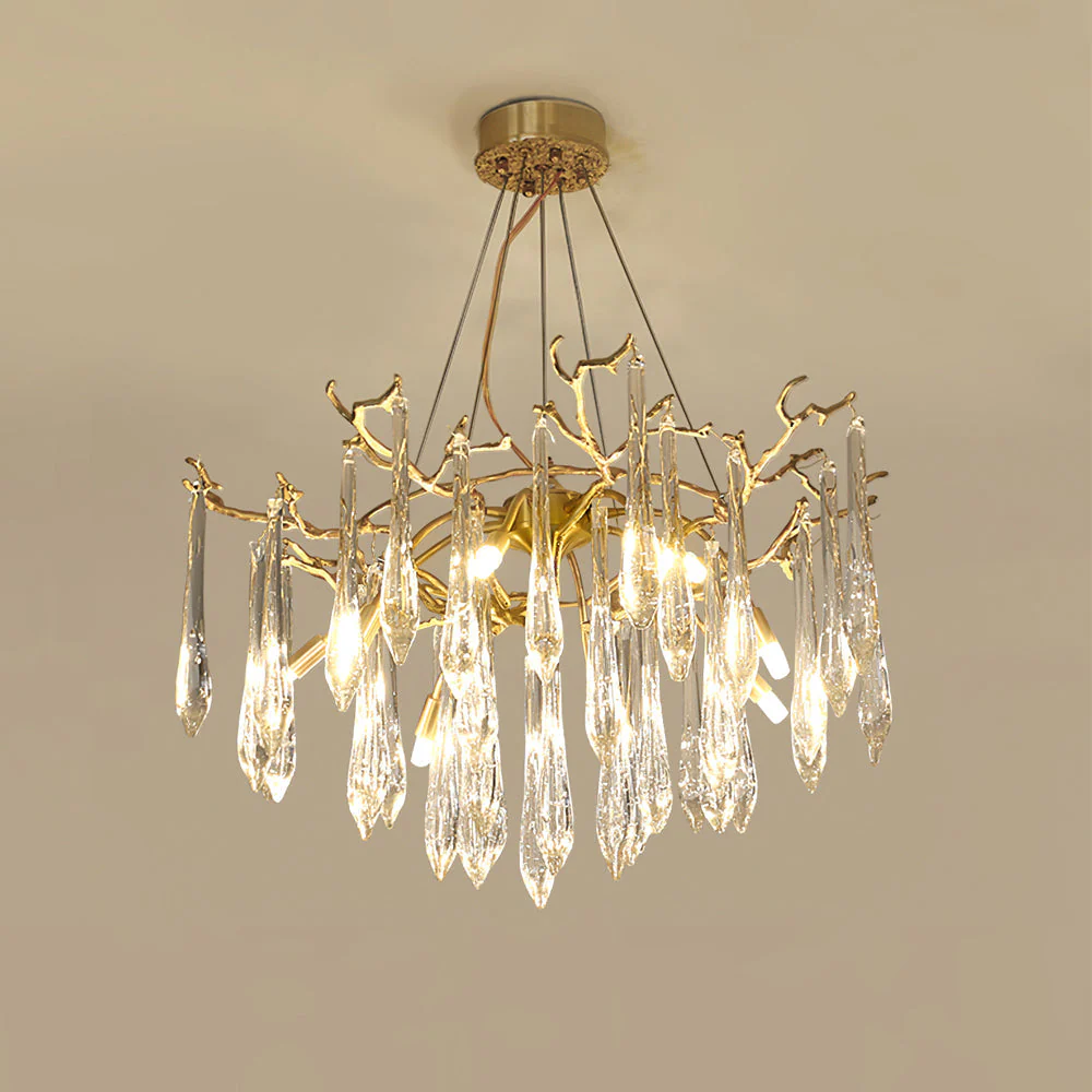 Branchs Brass Chandelier - Image 21
