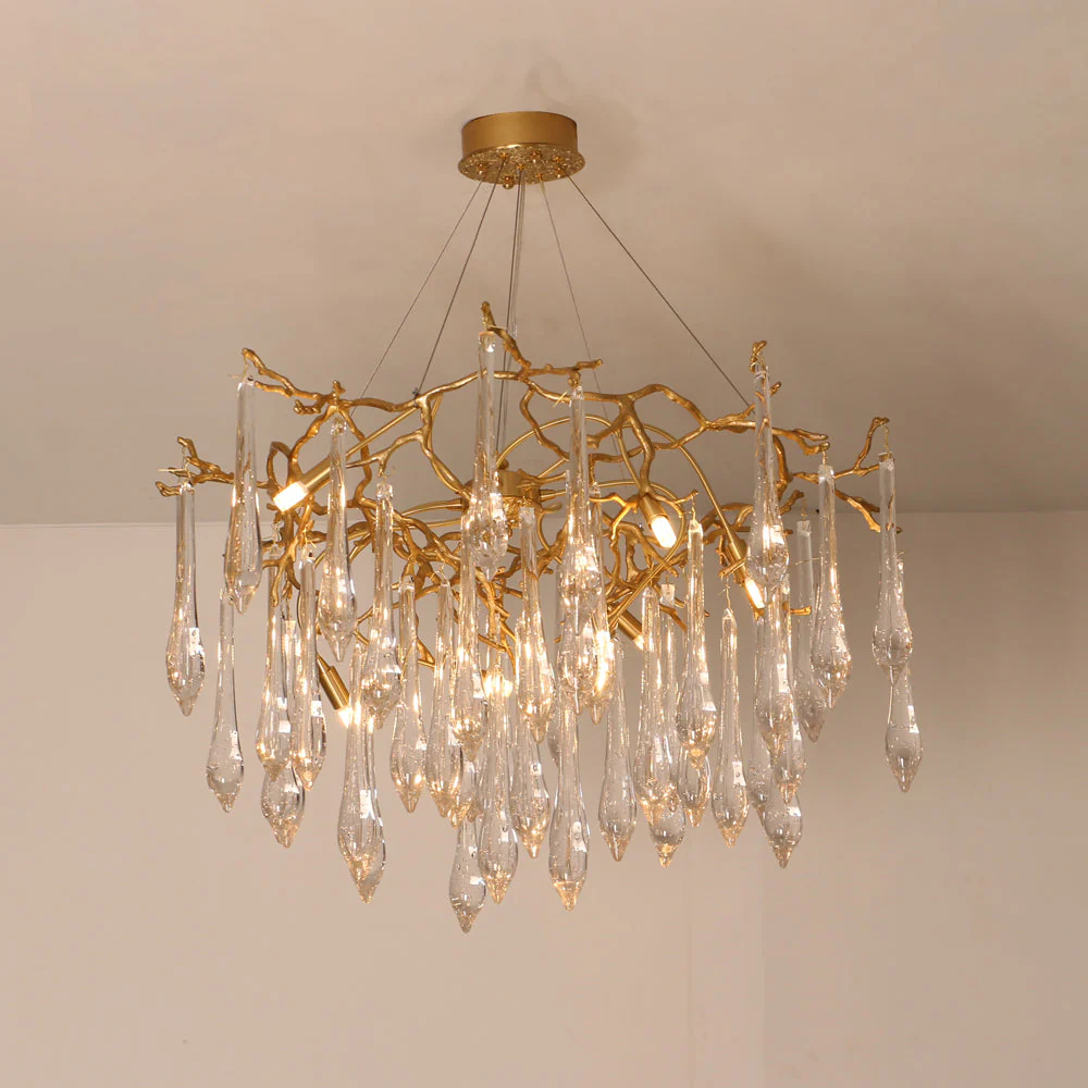 Branchs Brass Chandelier - Image 22