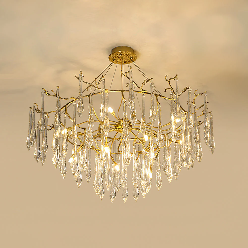 Branchs Brass Chandelier - Image 24