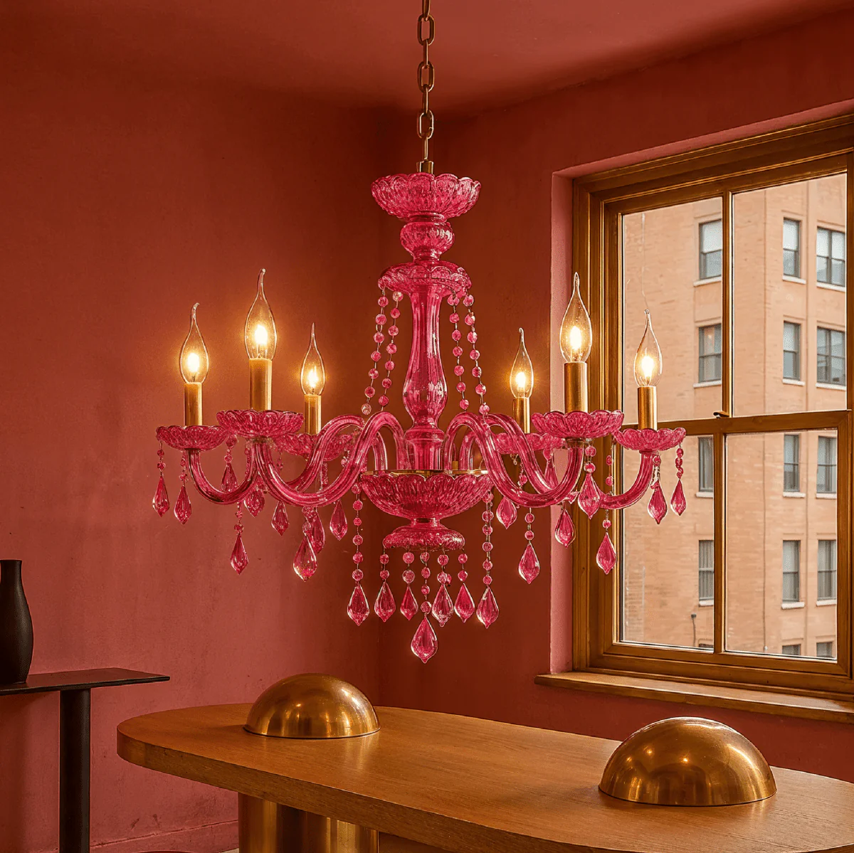 Brigitte Chandelier - Pink - Image 6