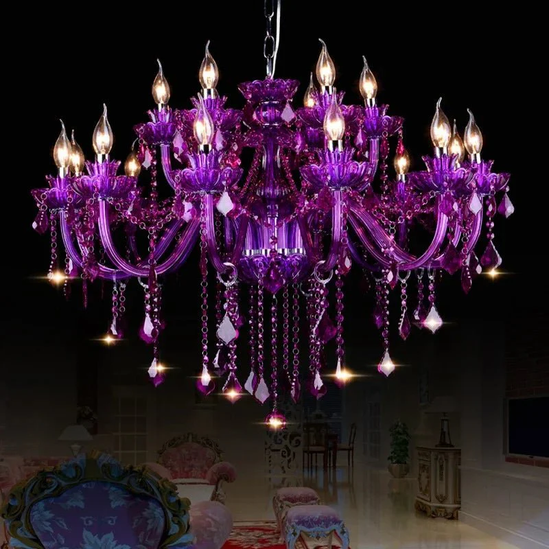 Brigitte Chandelier - Purple - Image 2