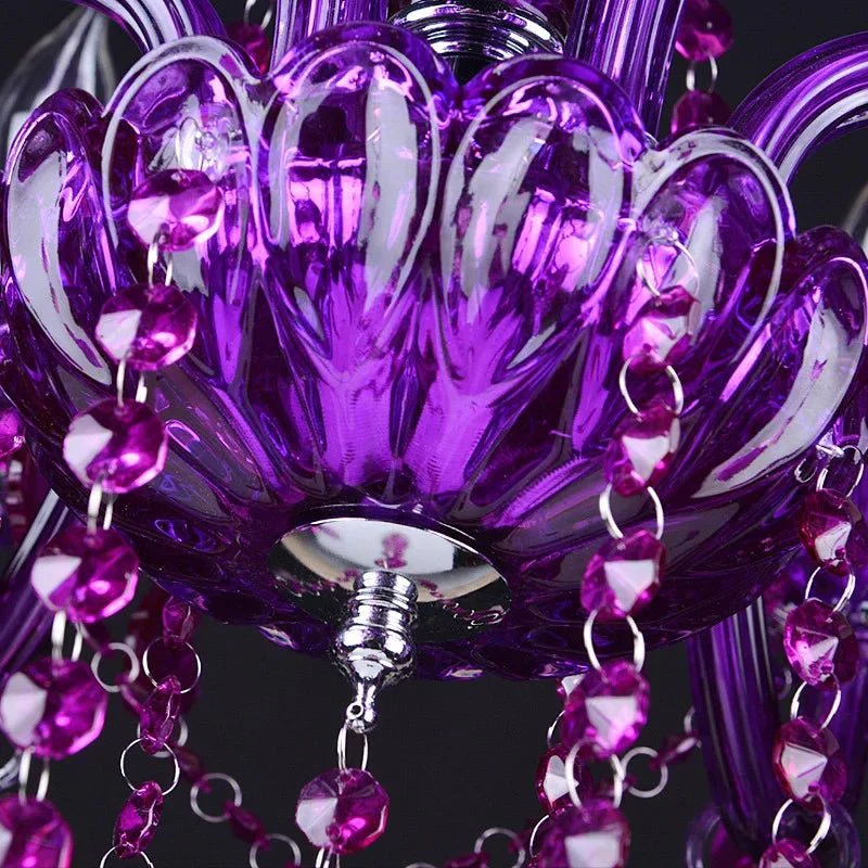 Brigitte Chandelier - Purple - Image 3