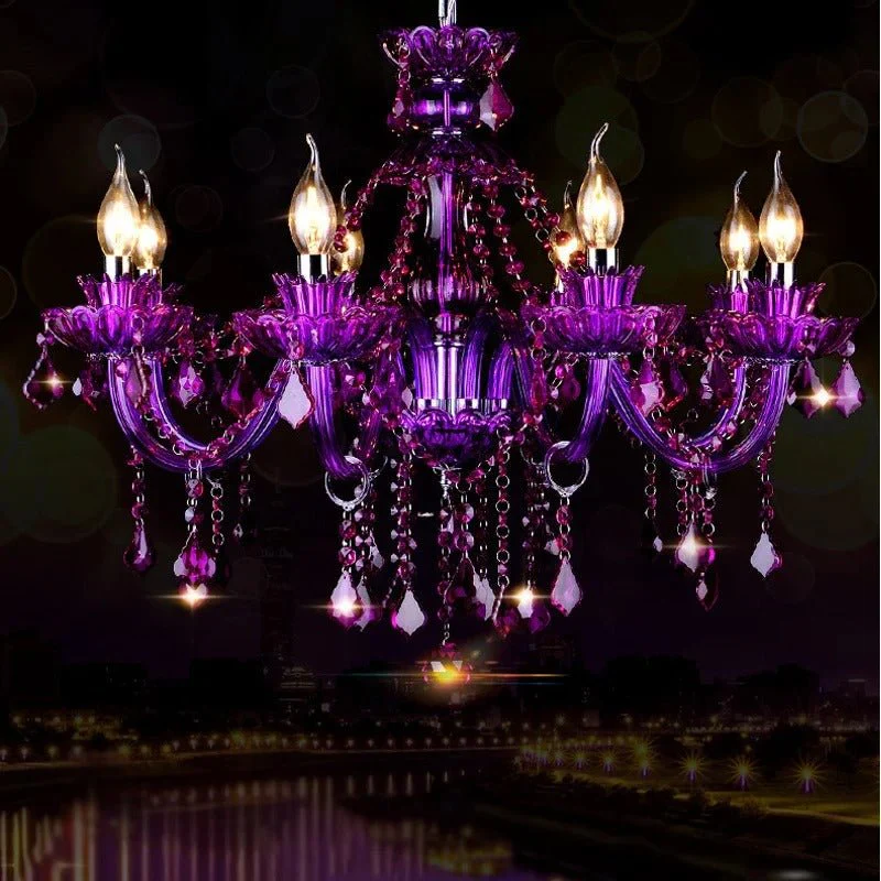 Brigitte Chandelier - Purple - Image 4