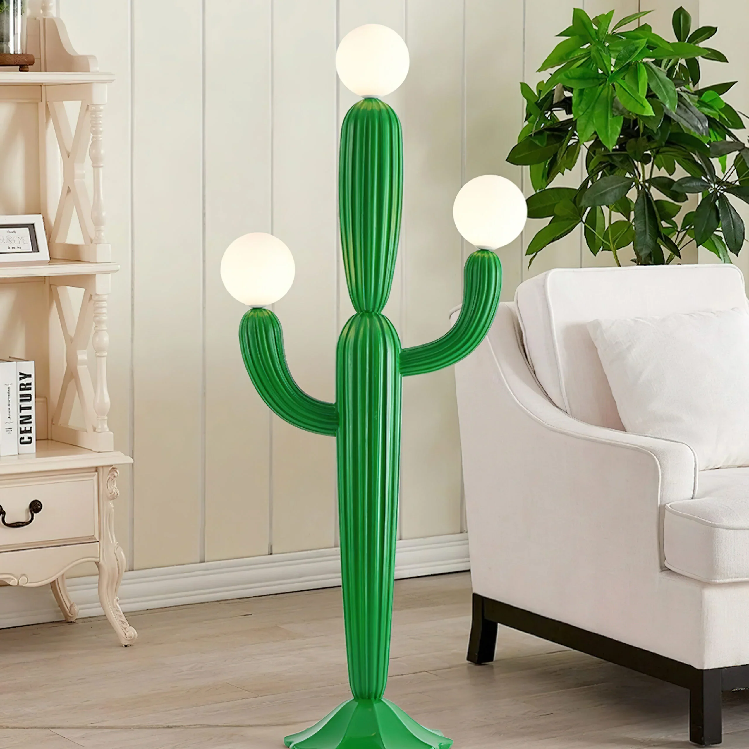 Cactus Glass Floor Lamp - Image 10