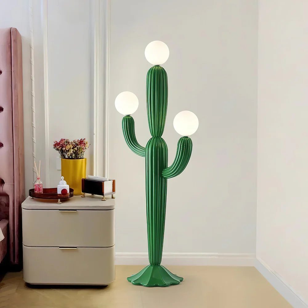 Cactus Glass Floor Lamp - Image 3