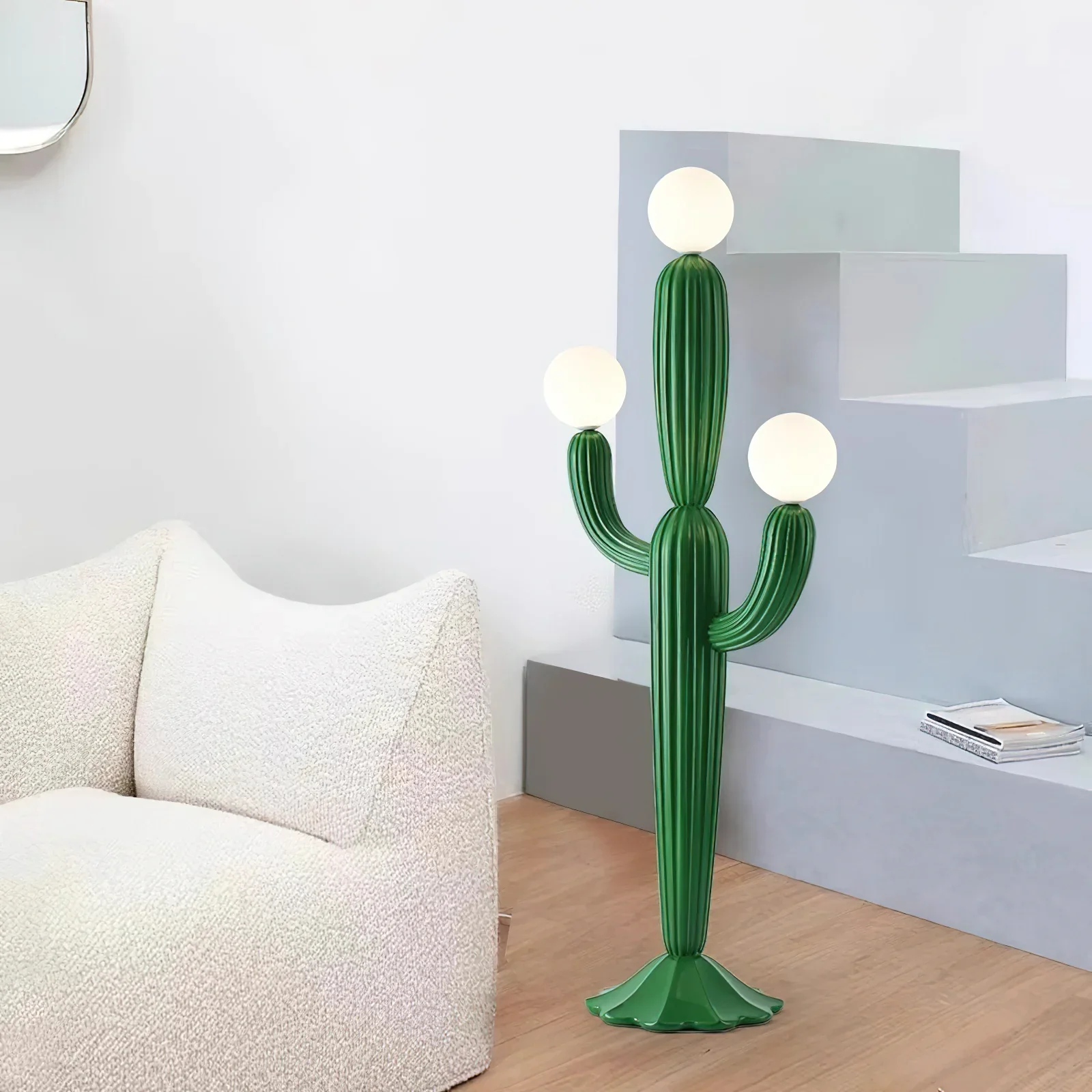Cactus Glass Floor Lamp - Image 6