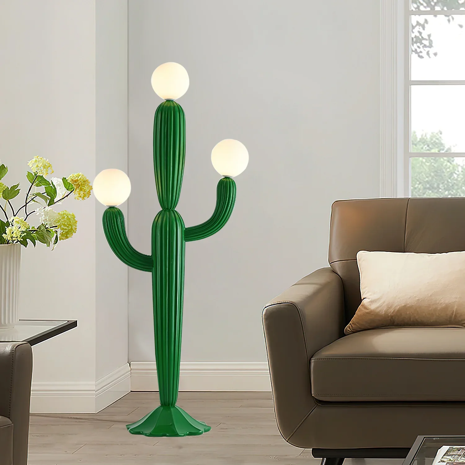 Cactus Glass Floor Lamp - Image 7