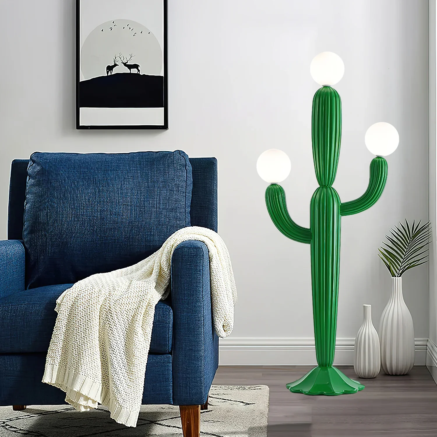 Cactus Glass Floor Lamp - Image 8