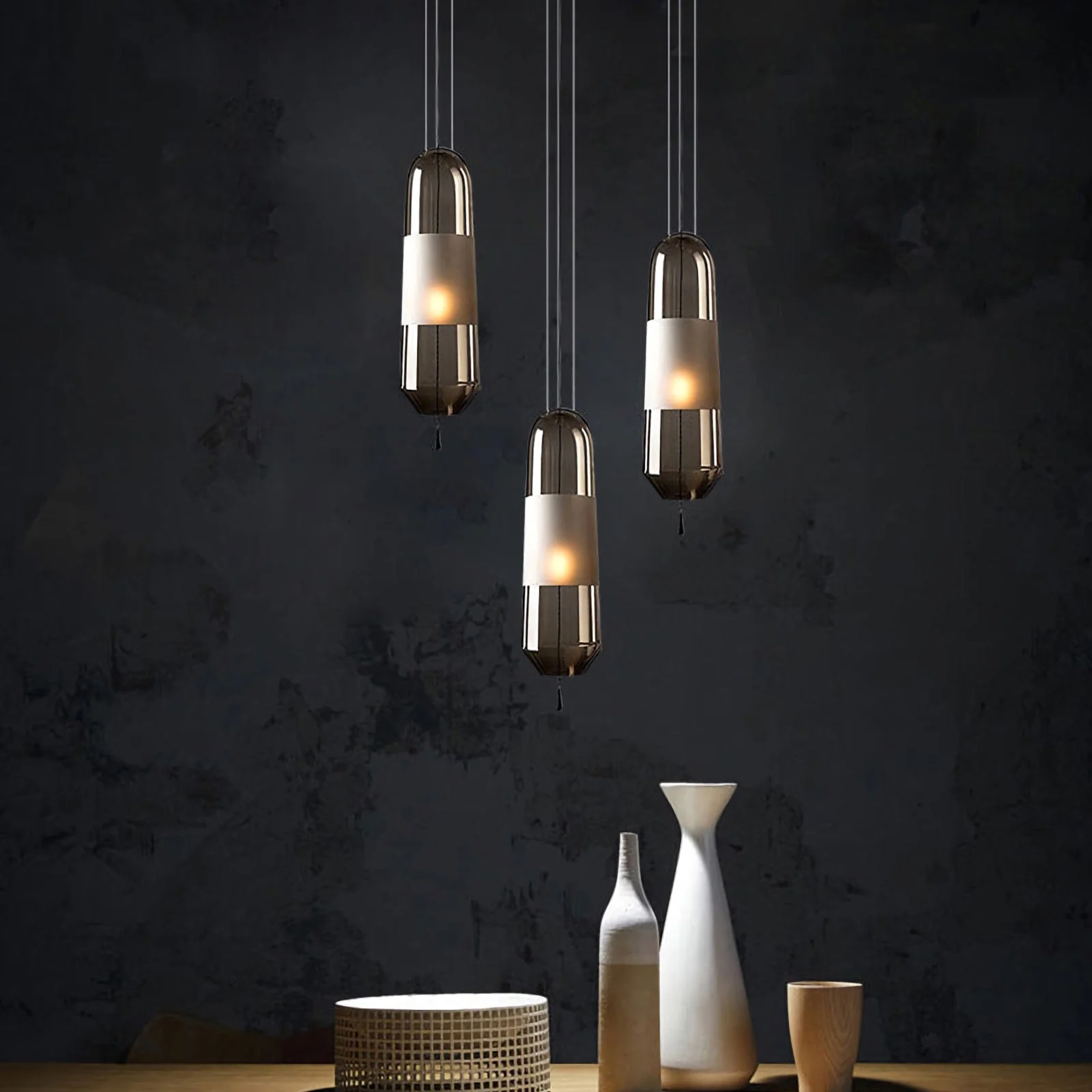 Capsule Glass Pendant Lamp - Image 10