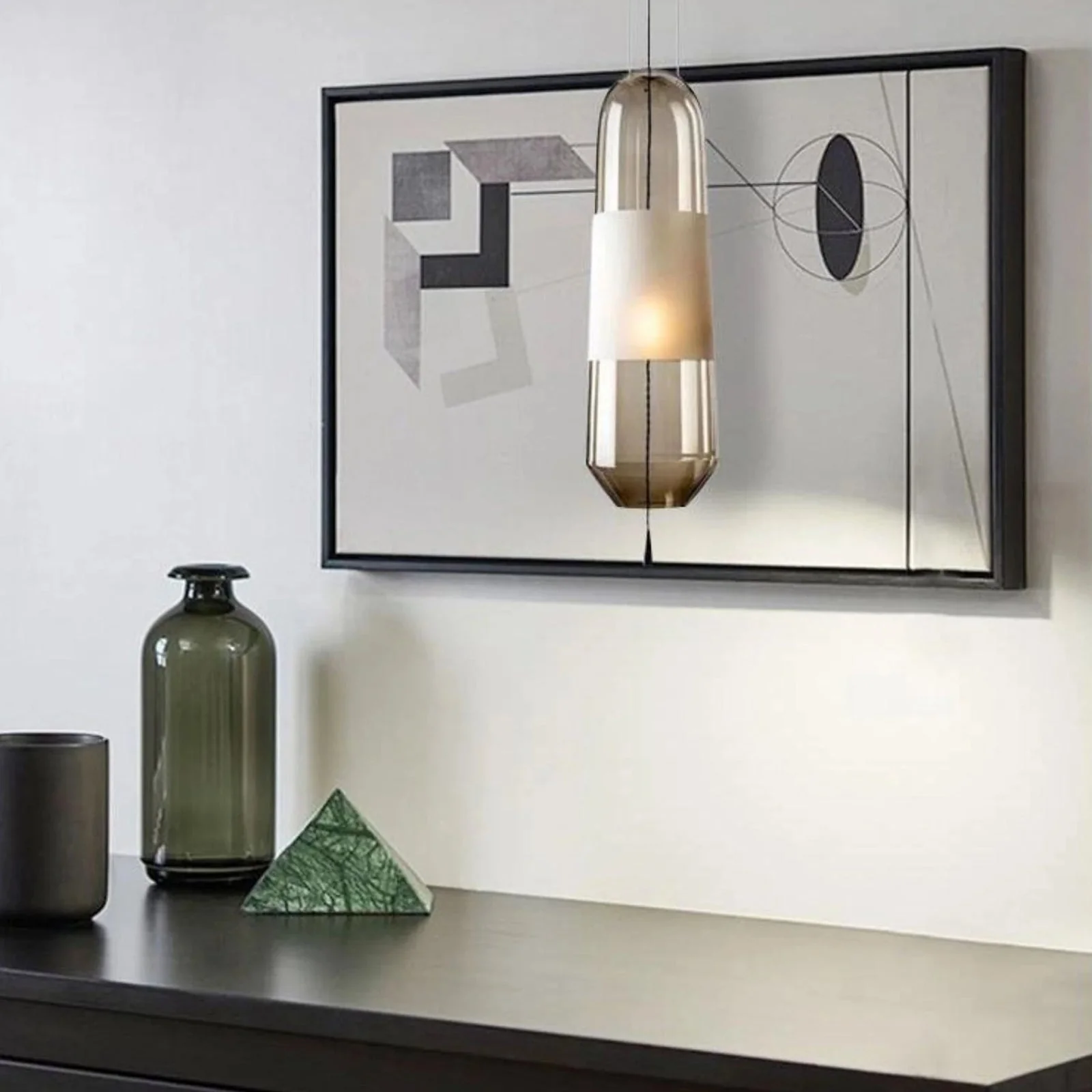 Capsule Glass Pendant Lamp - Image 14