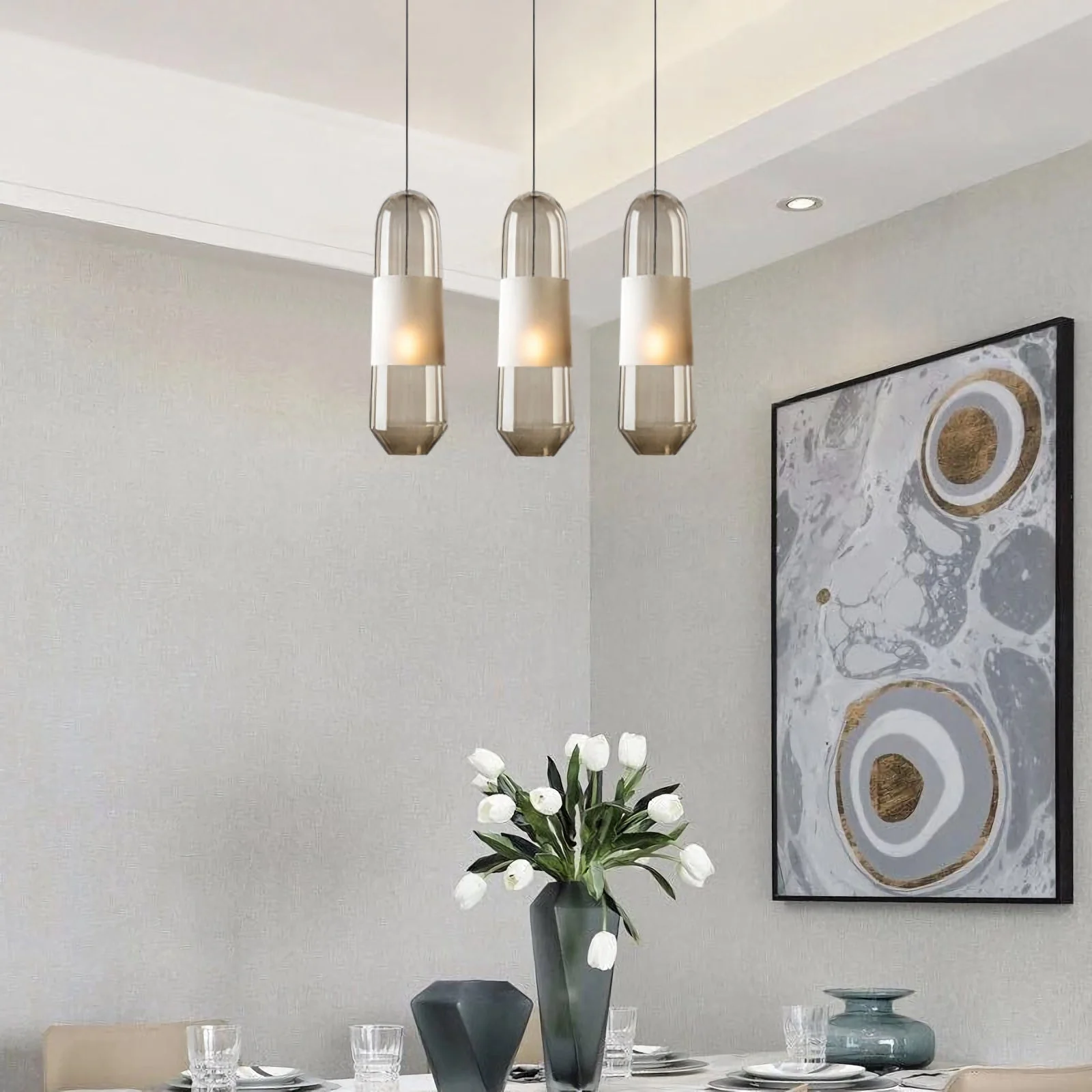 Capsule Glass Pendant Lamp - Image 15