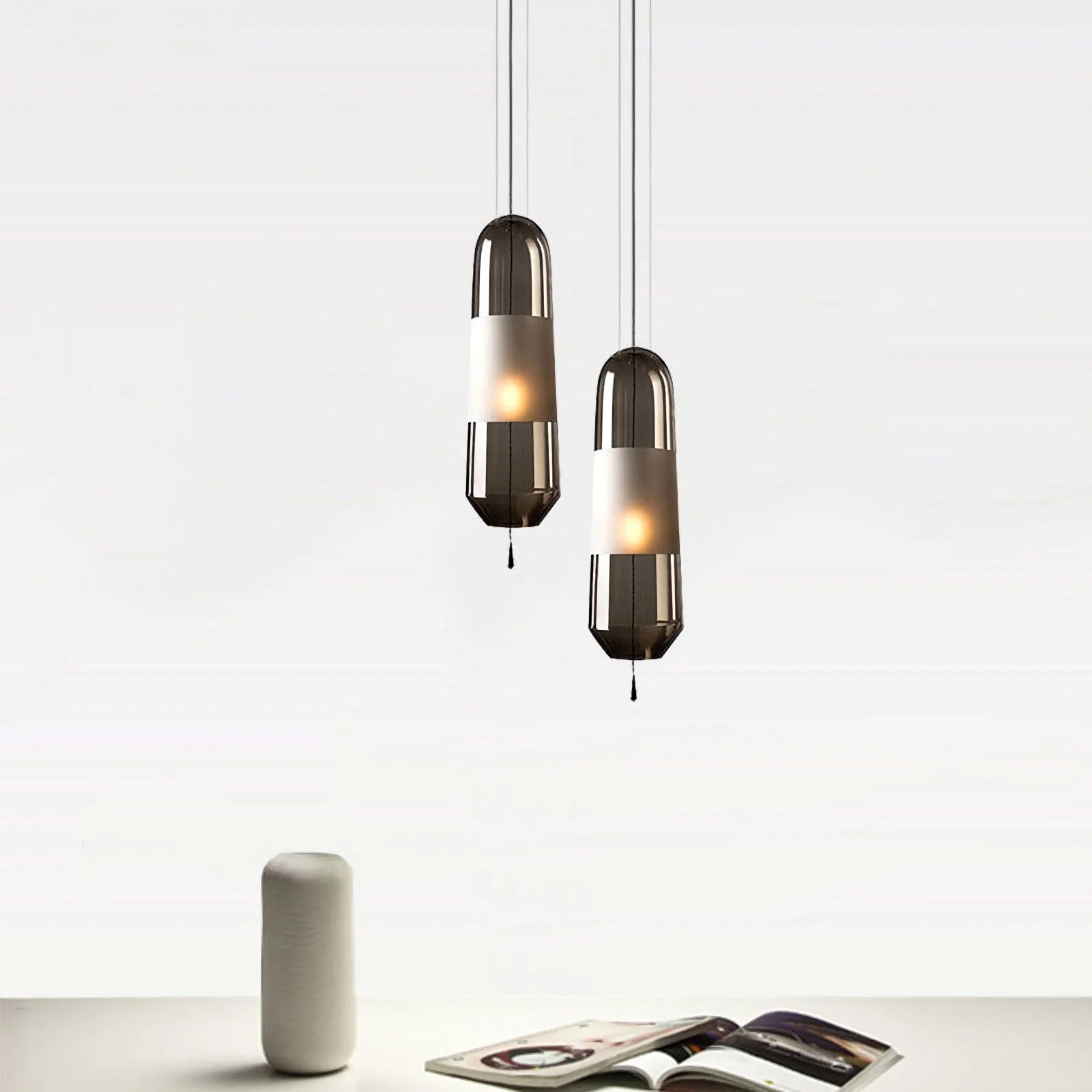Capsule Glass Pendant Lamp - Image 4