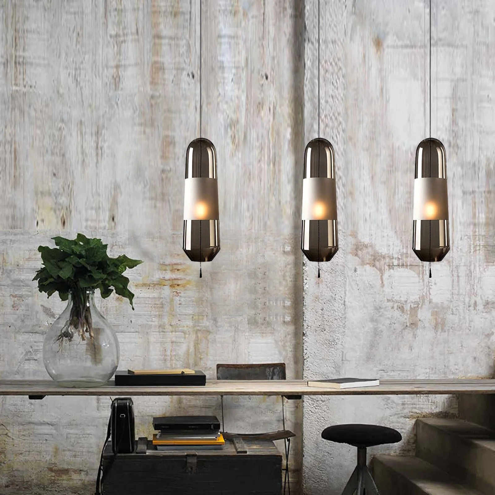 Capsule Glass Pendant Lamp - Image 5