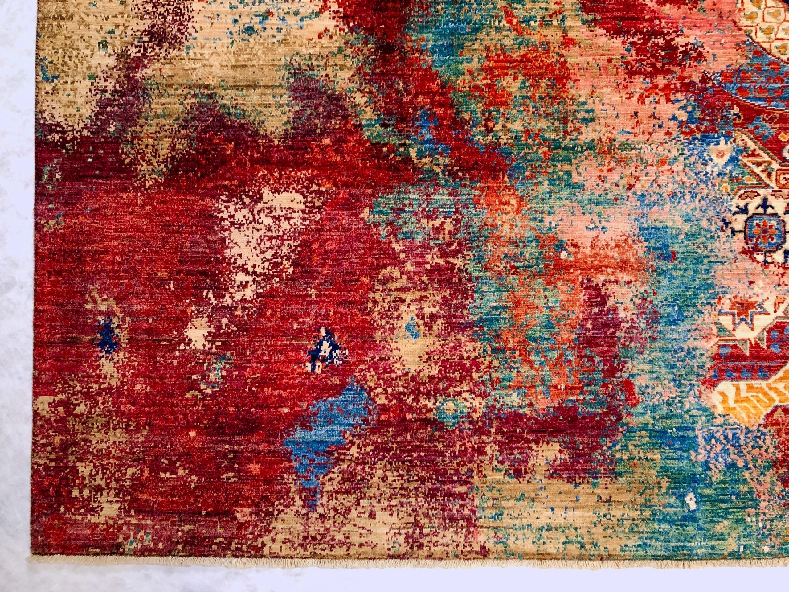 Celestial Mamluk (9'09"x13'06") red/multicolor - Image 2