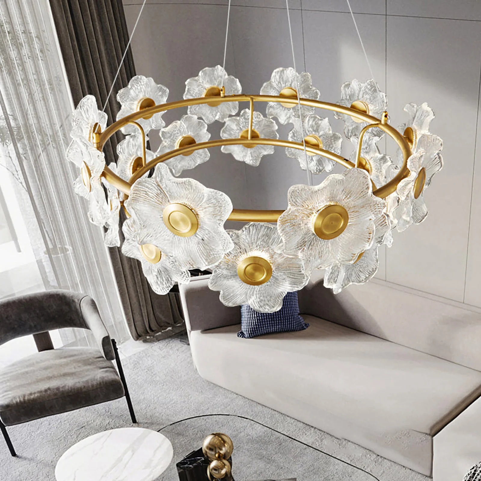 Charlotte Flower Chandelier - Image 7