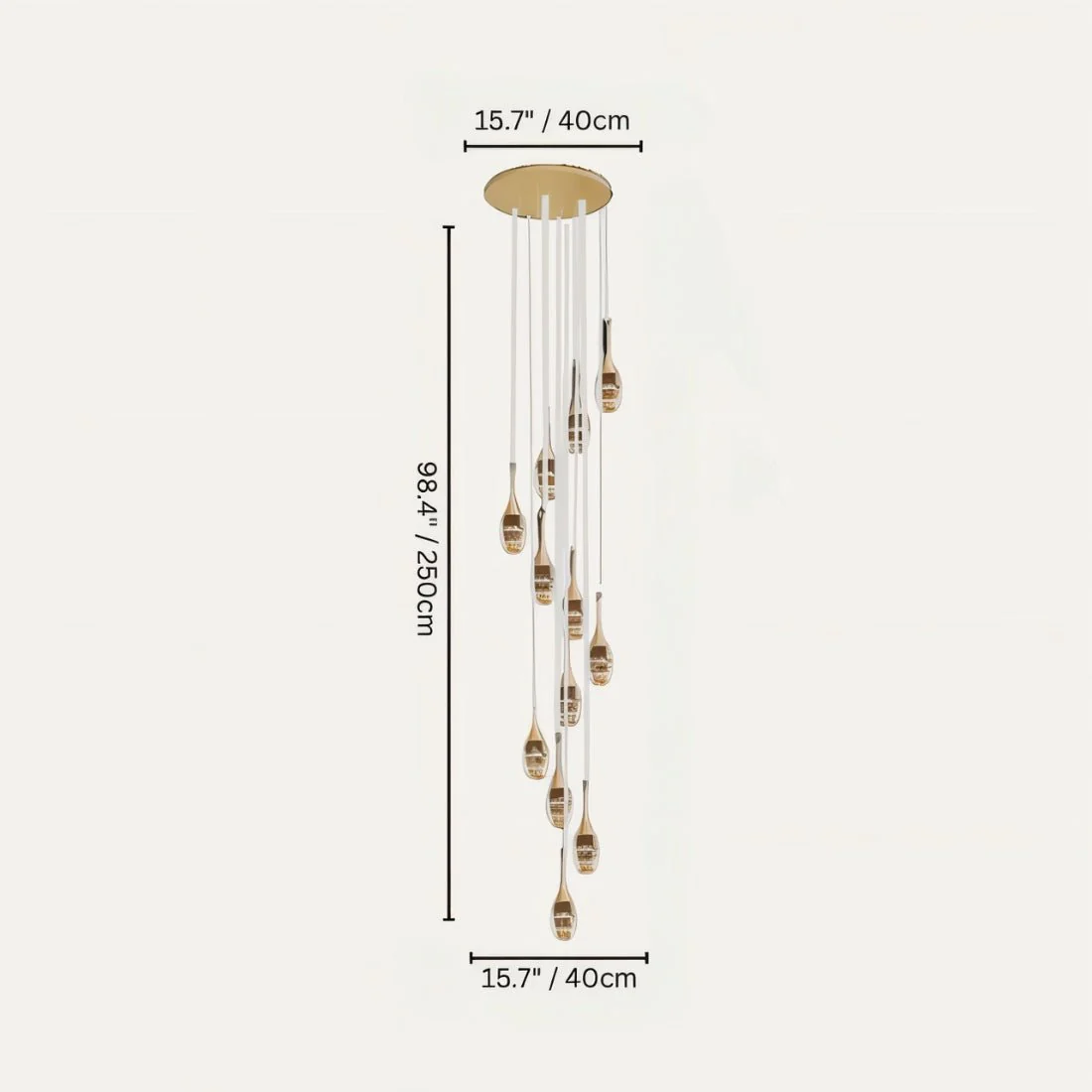Chayim Chandelier Light - Image 15