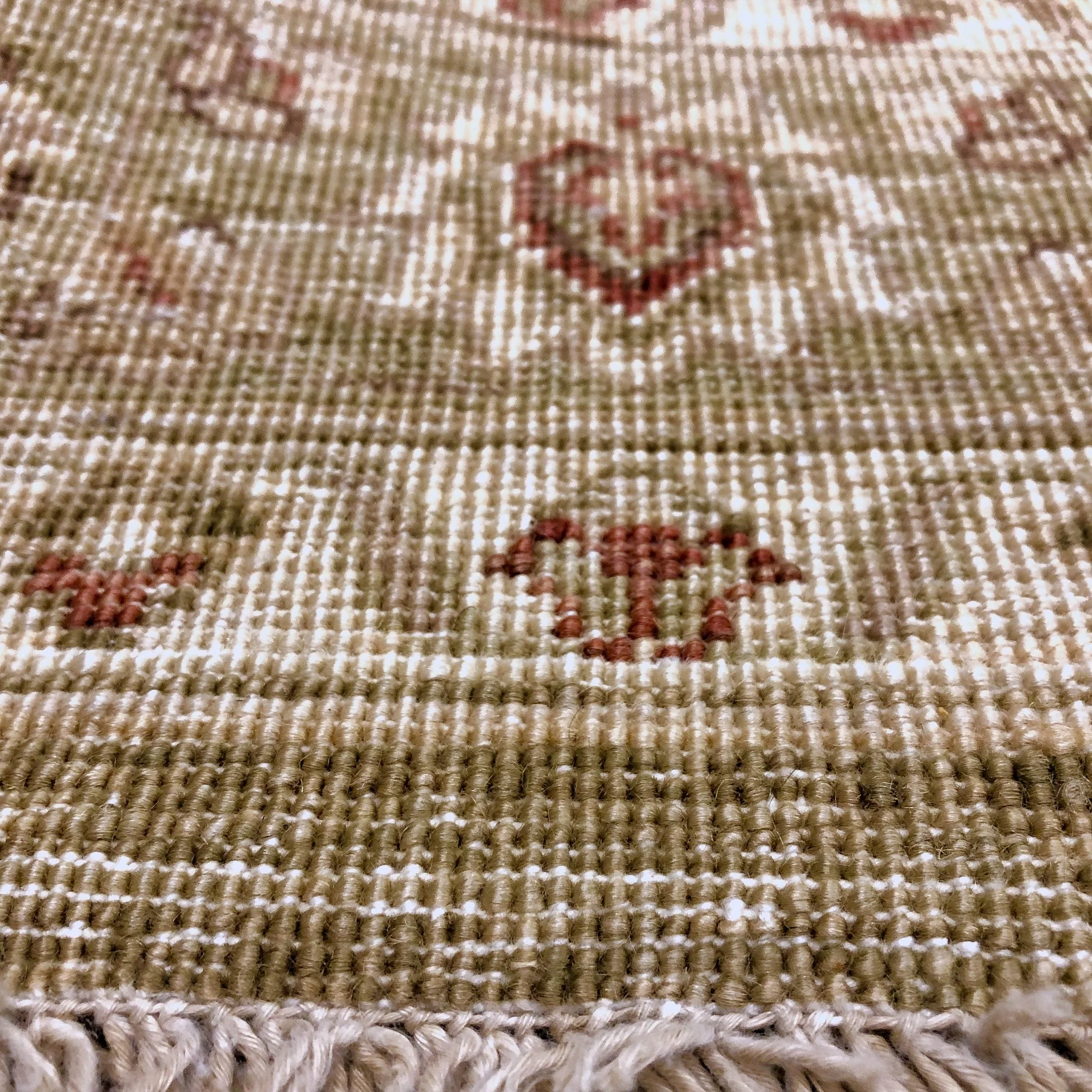 Chobi-Farahan (4'x10' Runner) green/gold - Image 7