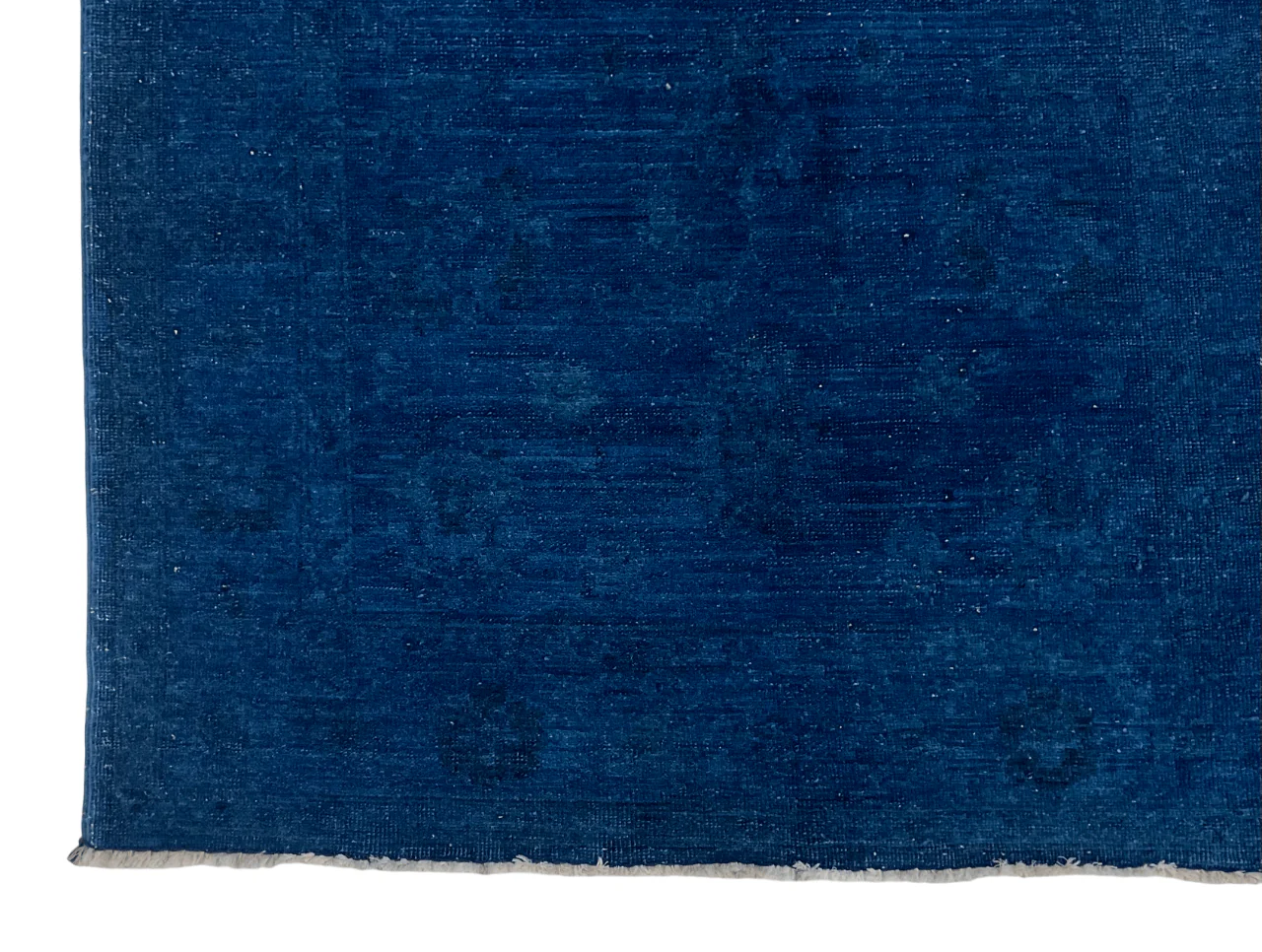 Chobi Farahan (3'02"x4'07") blue overdye - Image 2